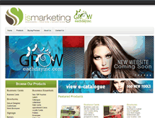 Tablet Screenshot of ismarketingstore.com